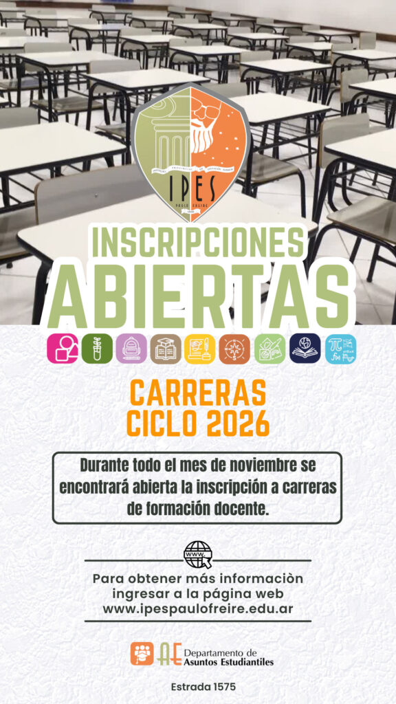 Inscripciones ciclo 2026