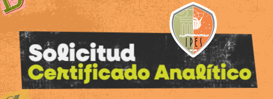 Solicitud de Certificado Analitico