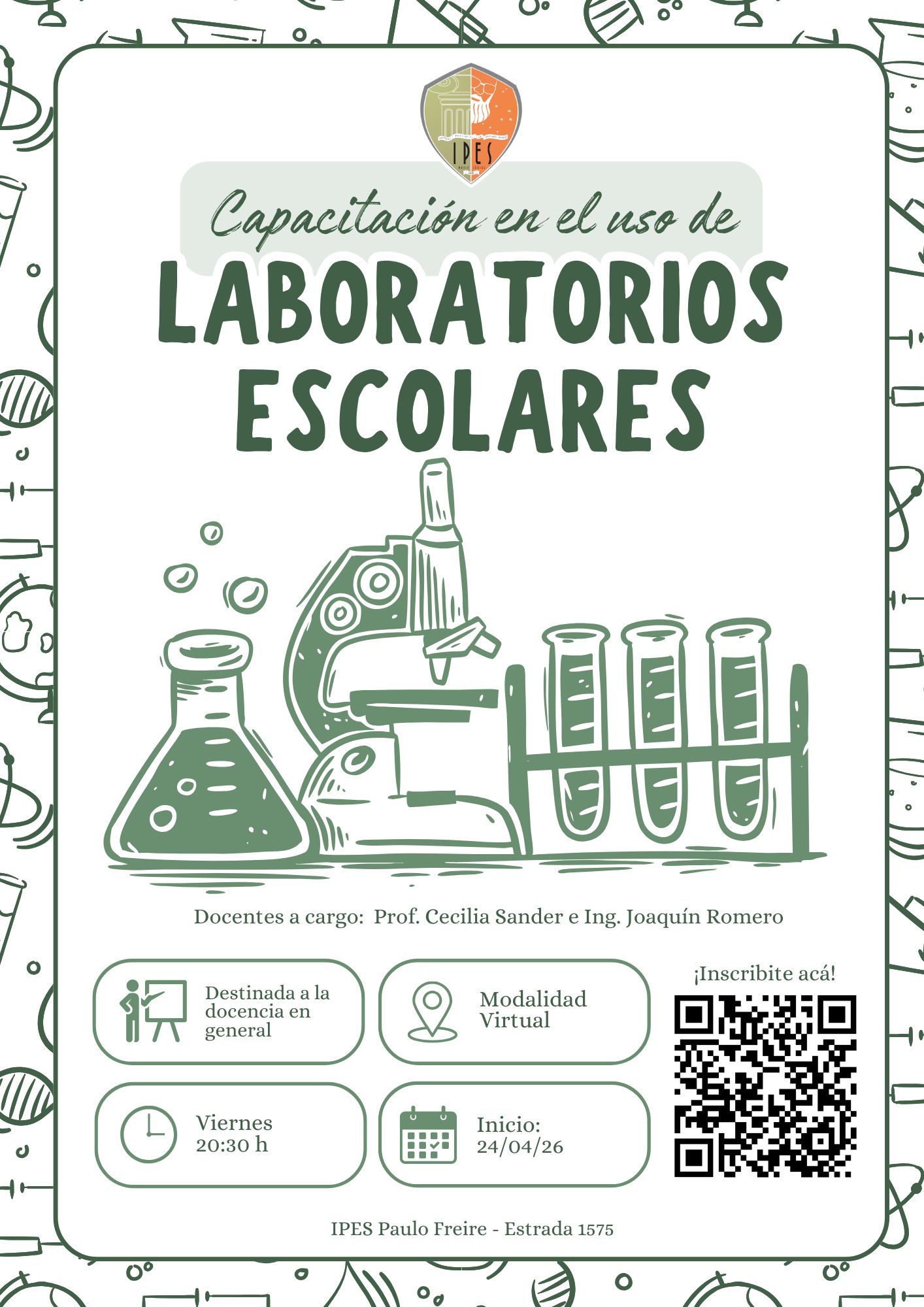 Flyer Laboratorios