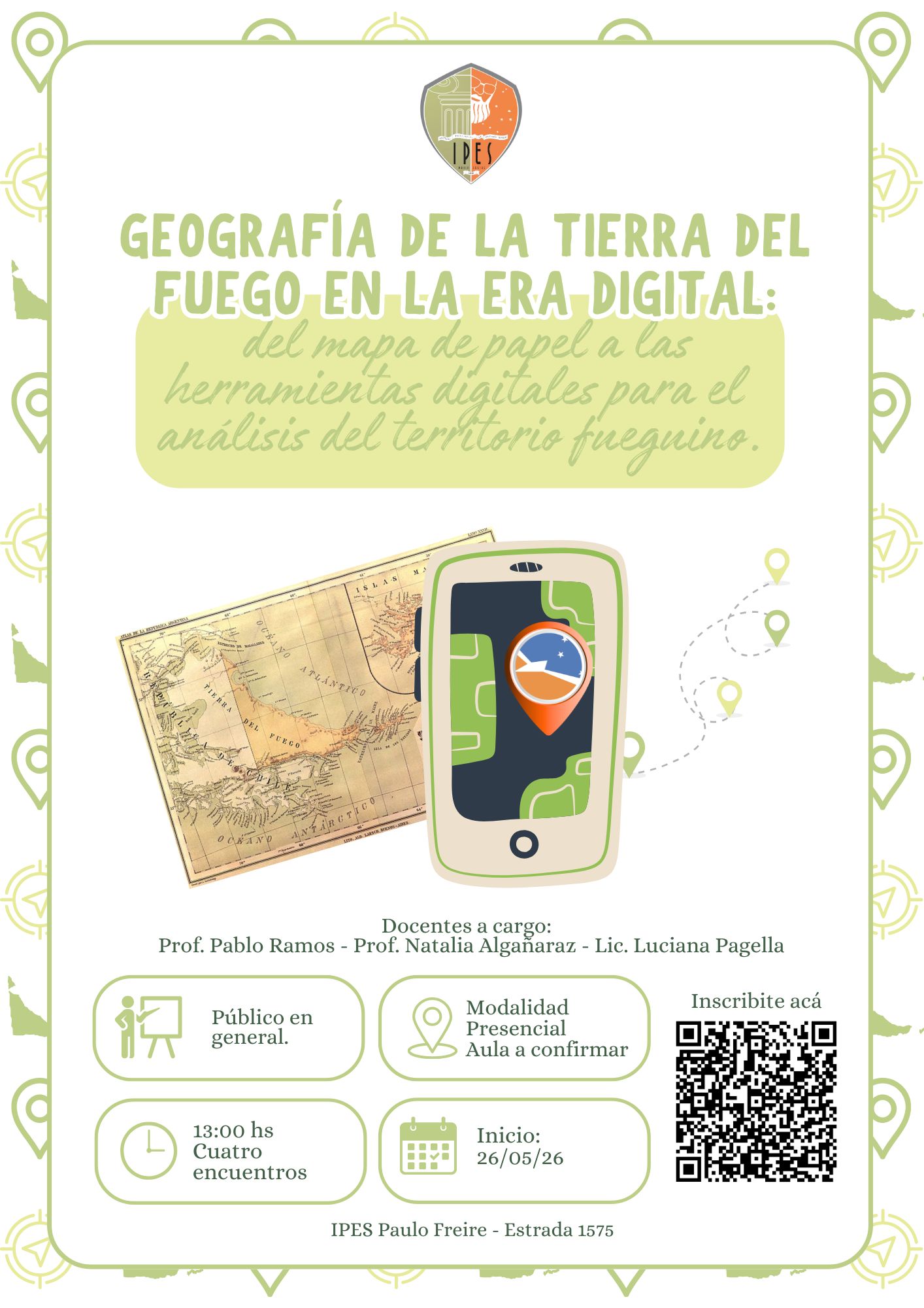 Flyer Geografía TDF